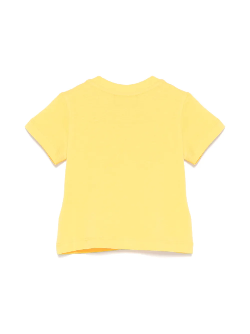 Moschino Kids T-shirt met teddybeerprint - Geel