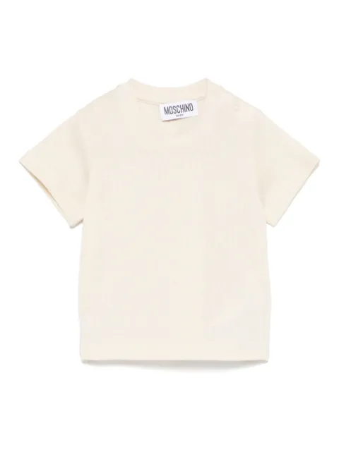 Moschino Kids jacquard T-shirt