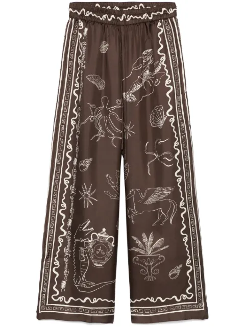 ALEMAIS Sammy silk trousers 