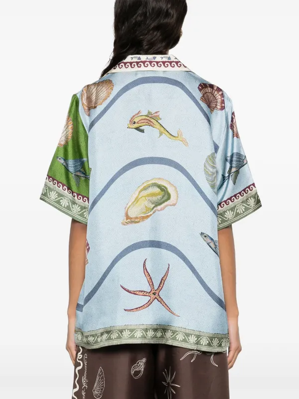 ALEMAIS Bath House Shirt | Neutrals | FARFETCH