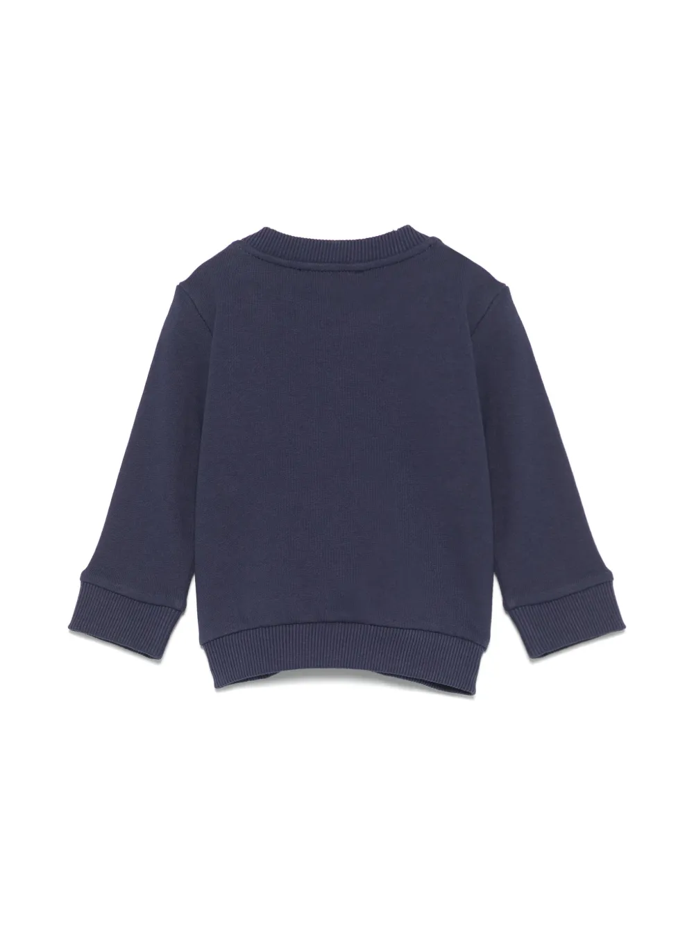 Moschino Kids Sweater met teddybeerprint Blauw