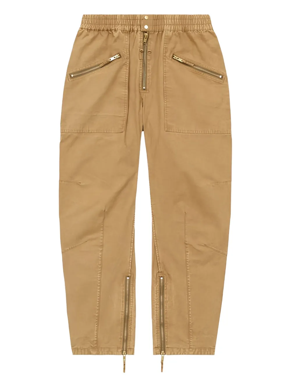 Isabel Marant Tils Elasticated-waistband Trousers In Brown