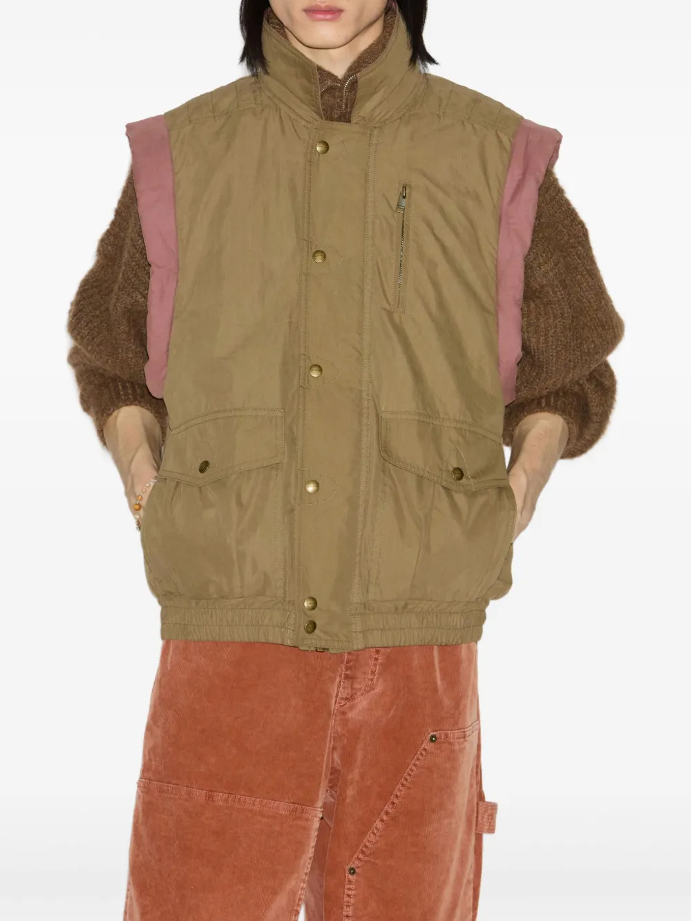Isabel Marant Dilwen Jacket In Brown