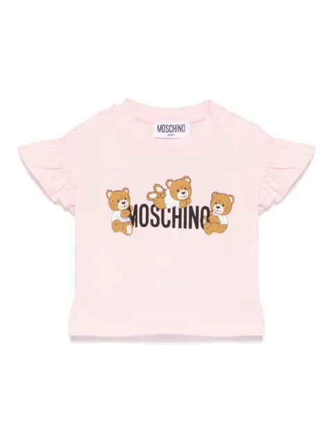 Moschino Kids Teddy Bear-print T-shirt