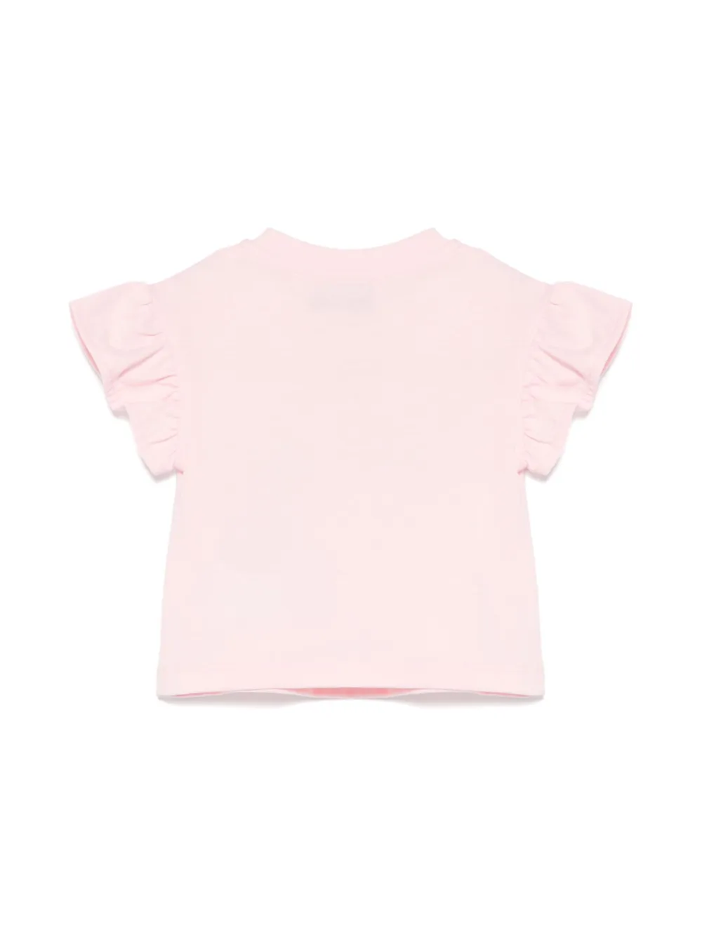 Moschino Kids T-shirt met teddybeerprint - Roze