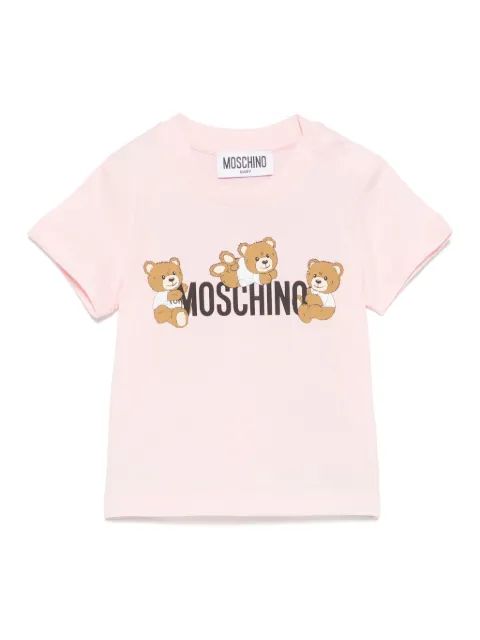 Moschino Kids teddy bear-print T-shirt