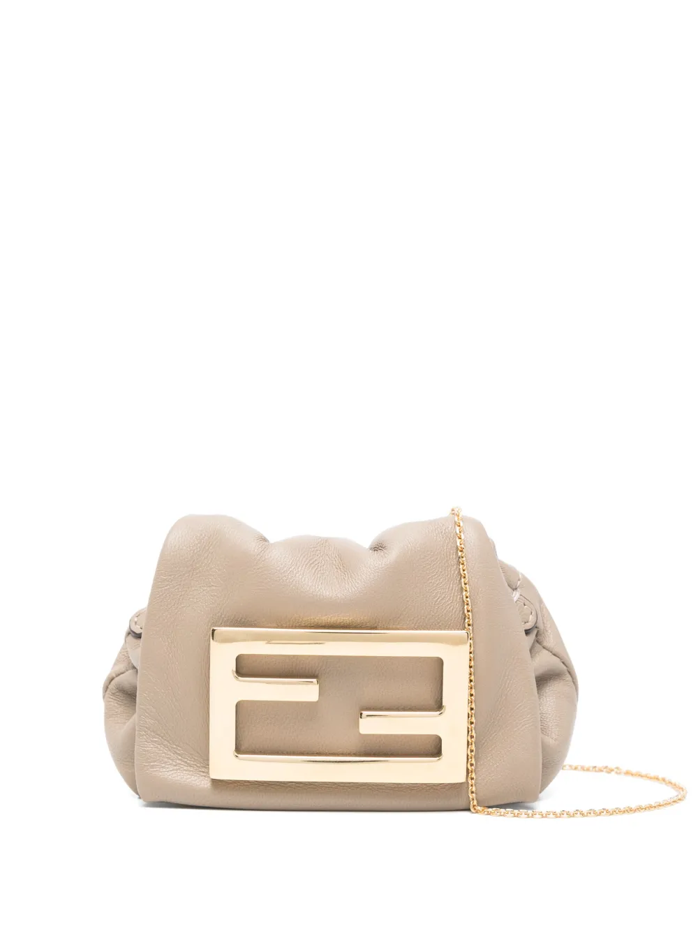 FENDI Mamma Baguette mini-tas Bruin