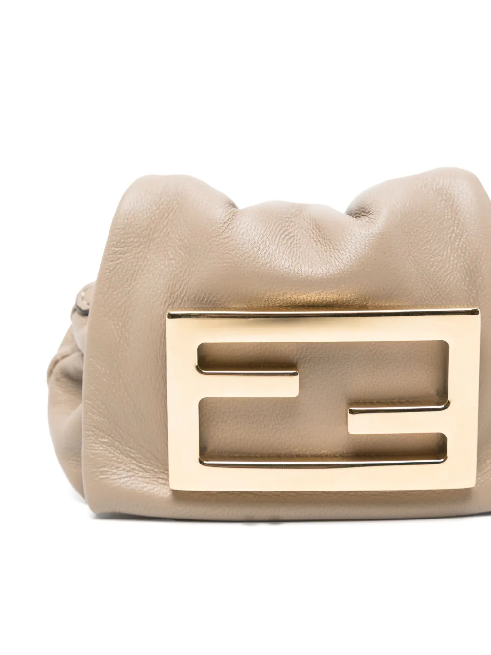 FENDI Mamma Baguette mini-tas Bruin