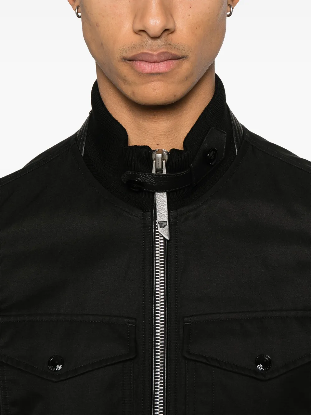 TOM FORD Jack met rits Zwart