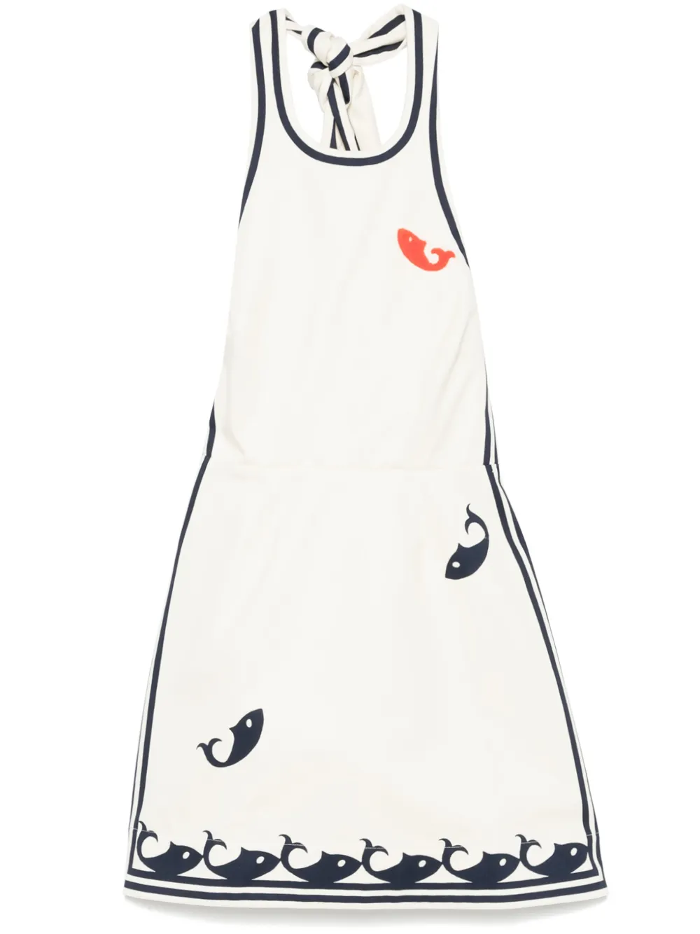 ALEMAIS Marine mini-jurk Beige