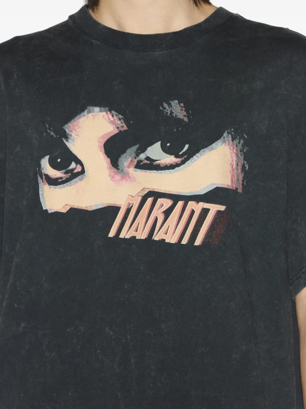 MARANT Hugo T-shirt Zwart