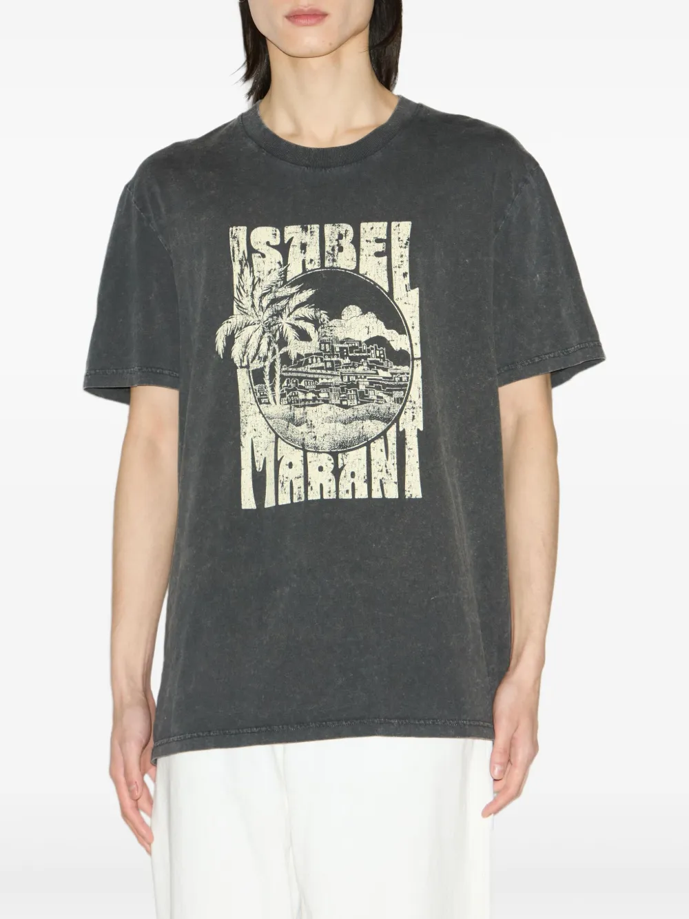 MARANT Honore T-shirt Grijs