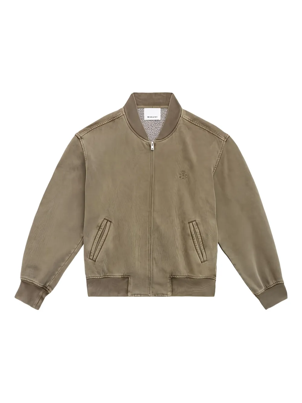 Isabel Marant Marty Bomber Jacket In Neutral