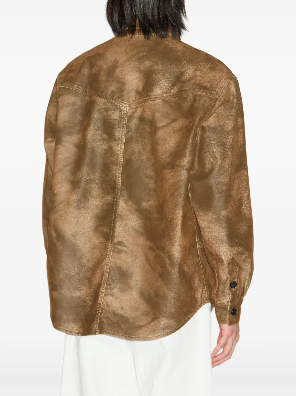 MARANT Kadrian overhemd Bruin