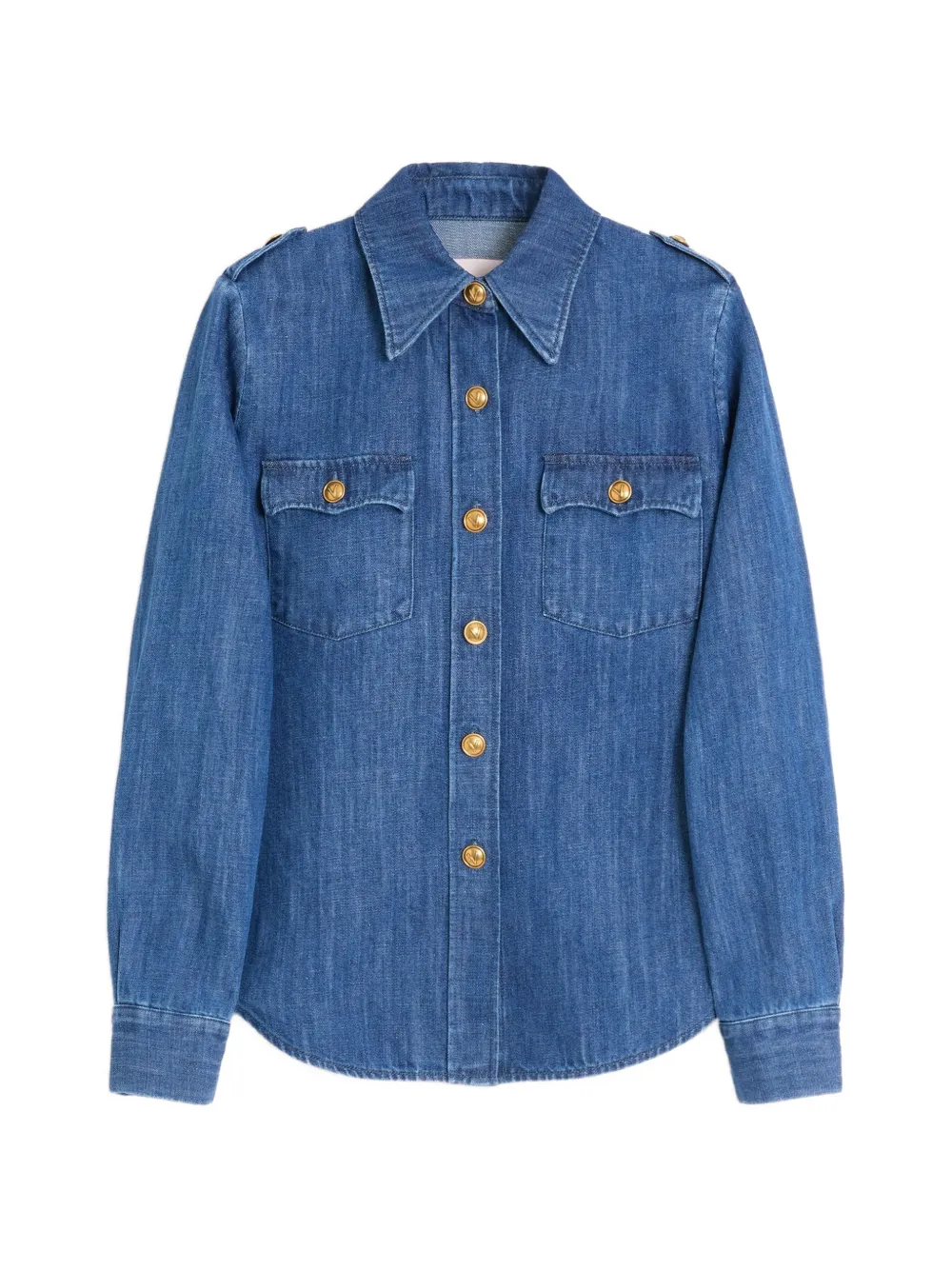 Valentino Garavani denim shirt - Blue