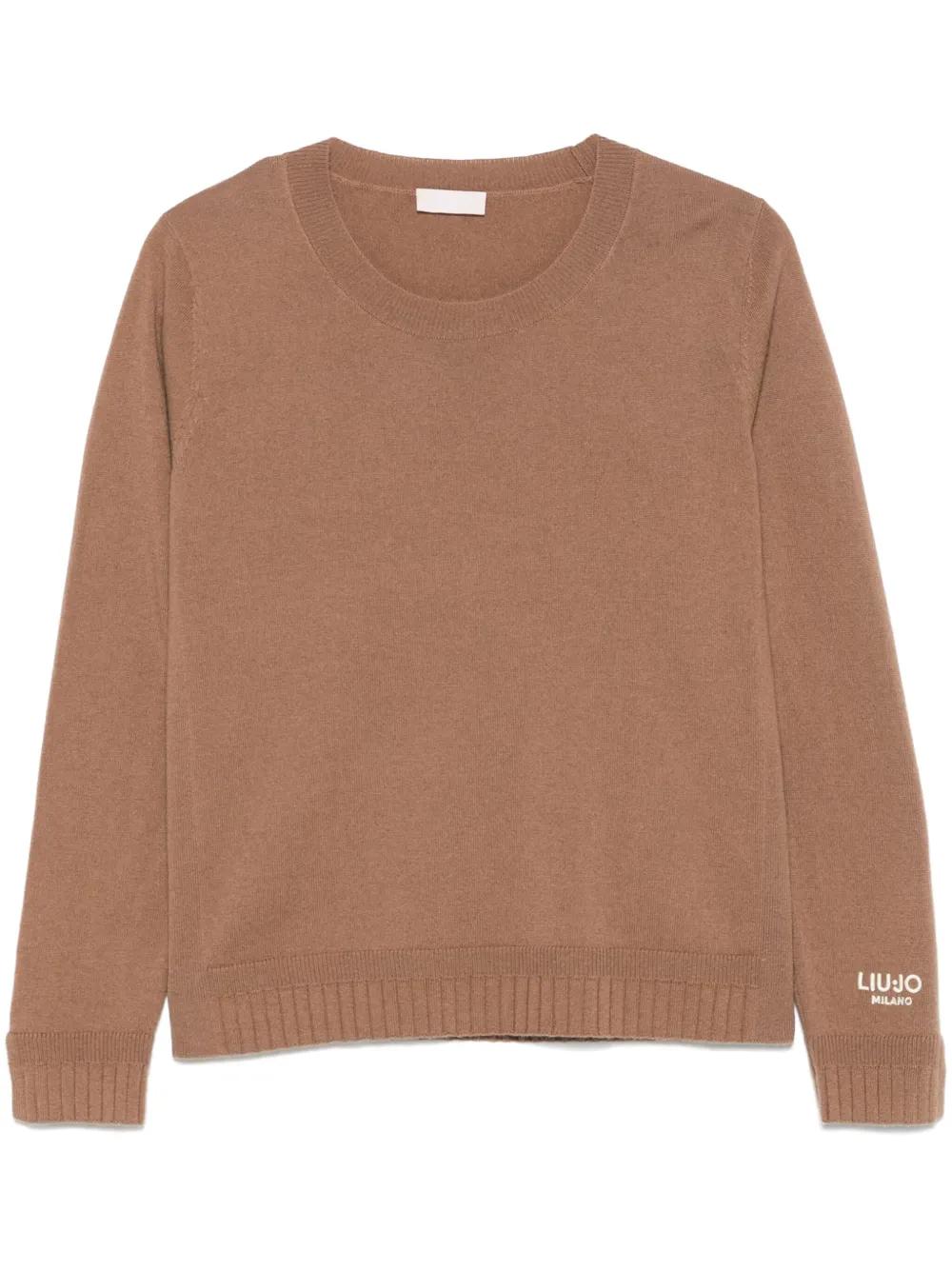 LIU JO fine-knit sweater | Brown | Image 1