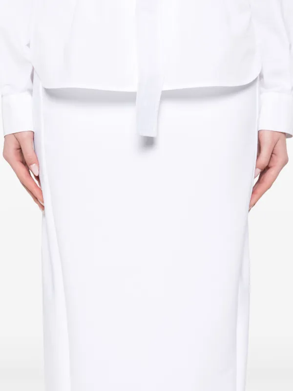 Max Mara Charme スカート | ホワイト | FARFETCH JP