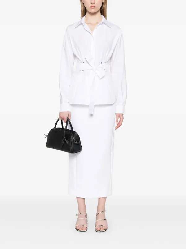 Max Mara Charme スカート | ホワイト | FARFETCH JP