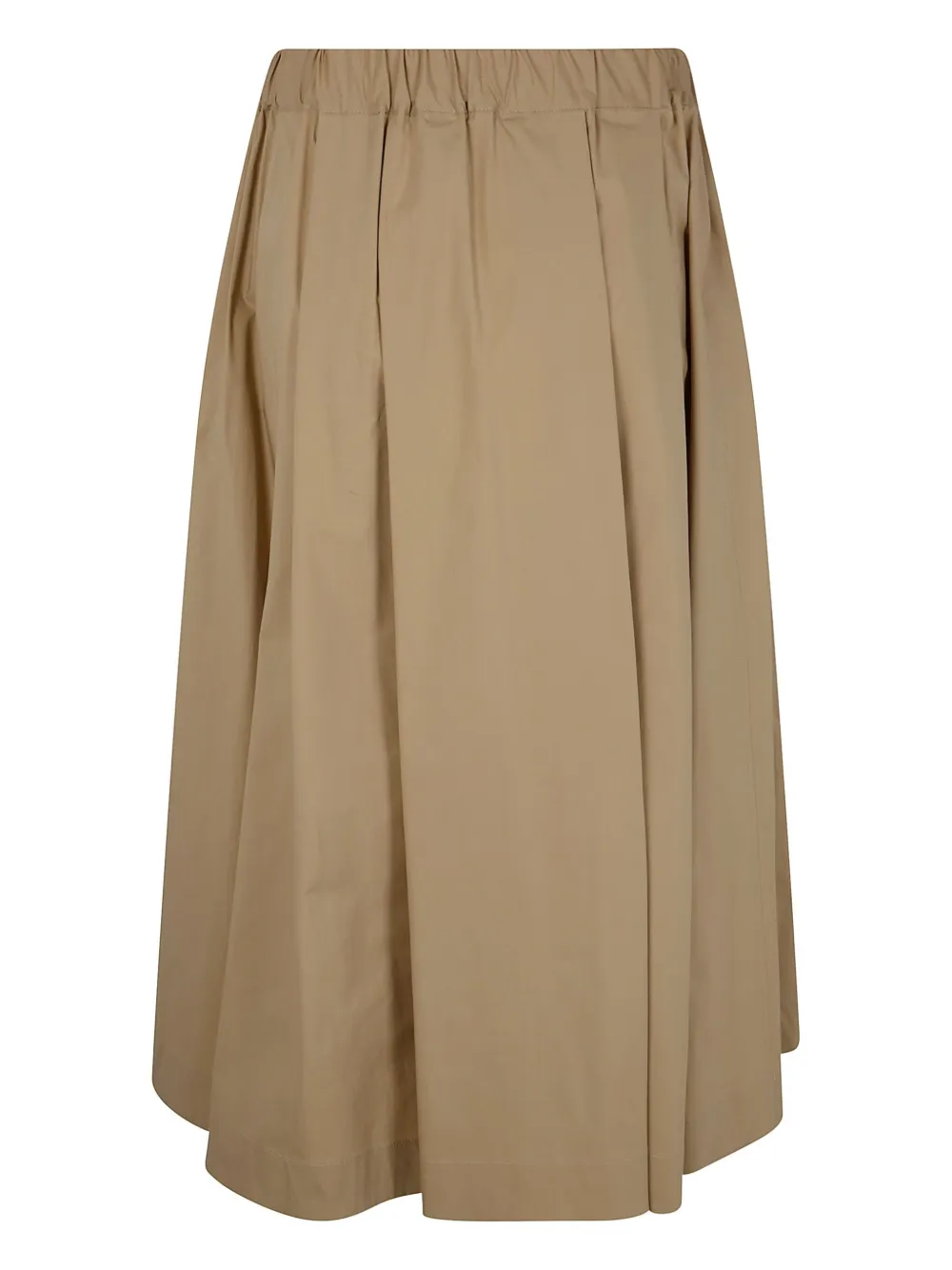 Antonelli cotton midi skirt - Beige