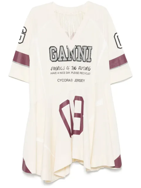 GANNI Future mesh mini dress 