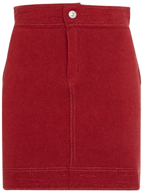 Barrie cashmere skirt 