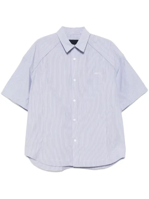 Juun.J camisa con motivo de rayas