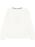 LIU JO logo-patch sweatshirt - White