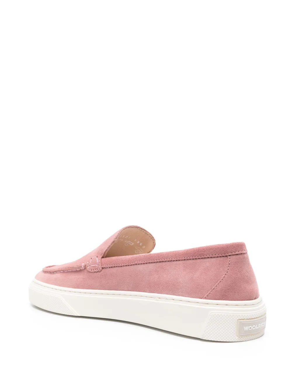 Woolrich suede loafers Pink