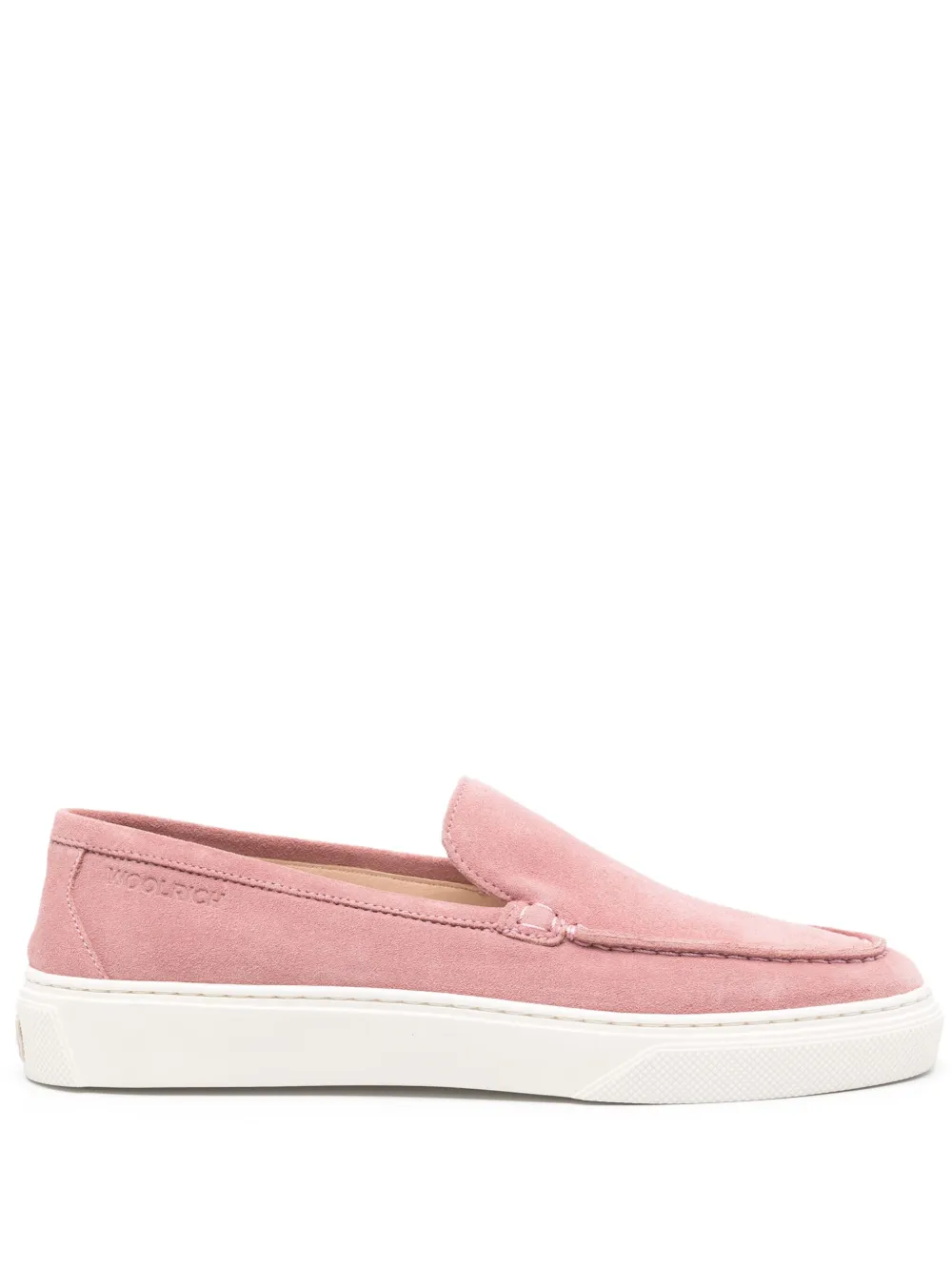 Woolrich suede loafers Pink