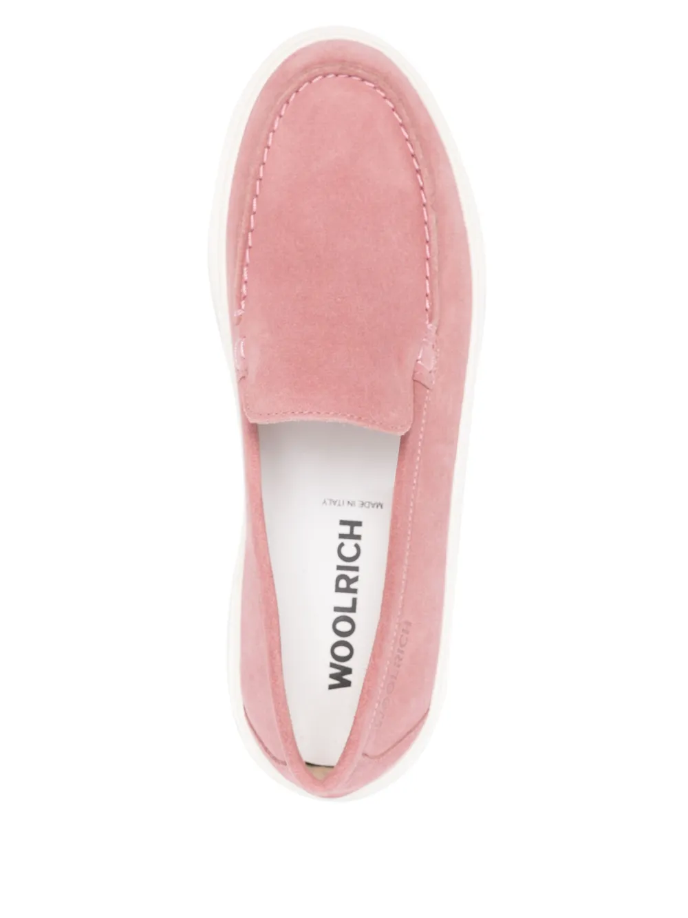 Woolrich suede loafers Pink