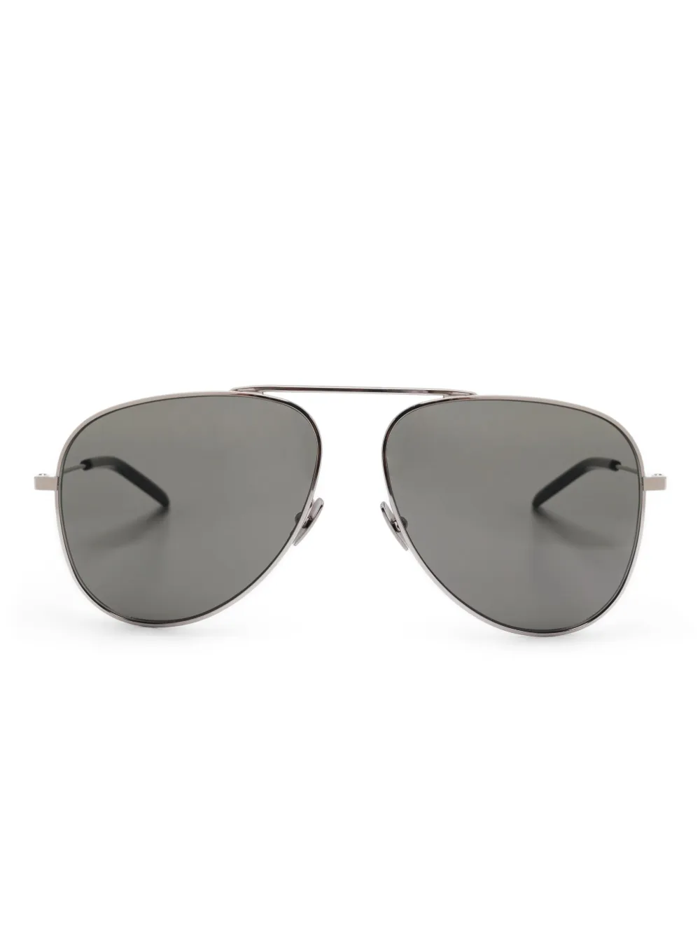 Saint Laurent Eyewear Zonnebril met piloten montuur Grijs
