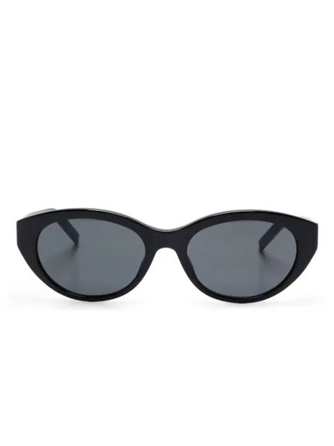 Saint Laurent Eyewear نظارة شمس بإطار بيضاوي