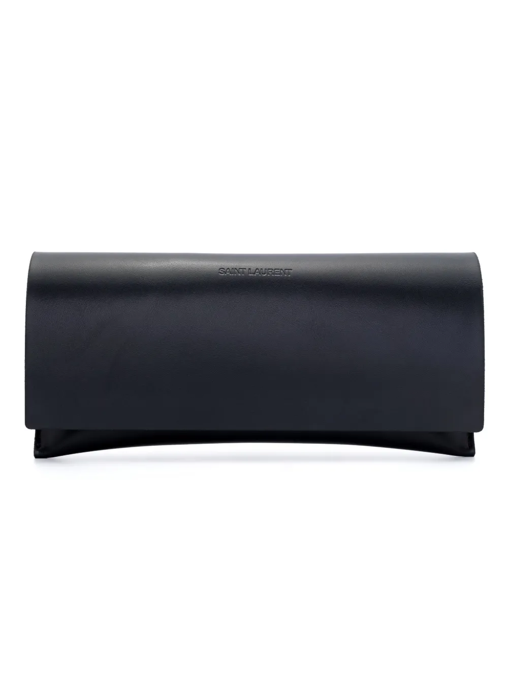 Saint Laurent Eyewear Zonnebril met ovalen montuur Zwart