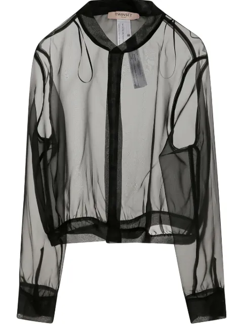 TWINSET transparent bomberjacka