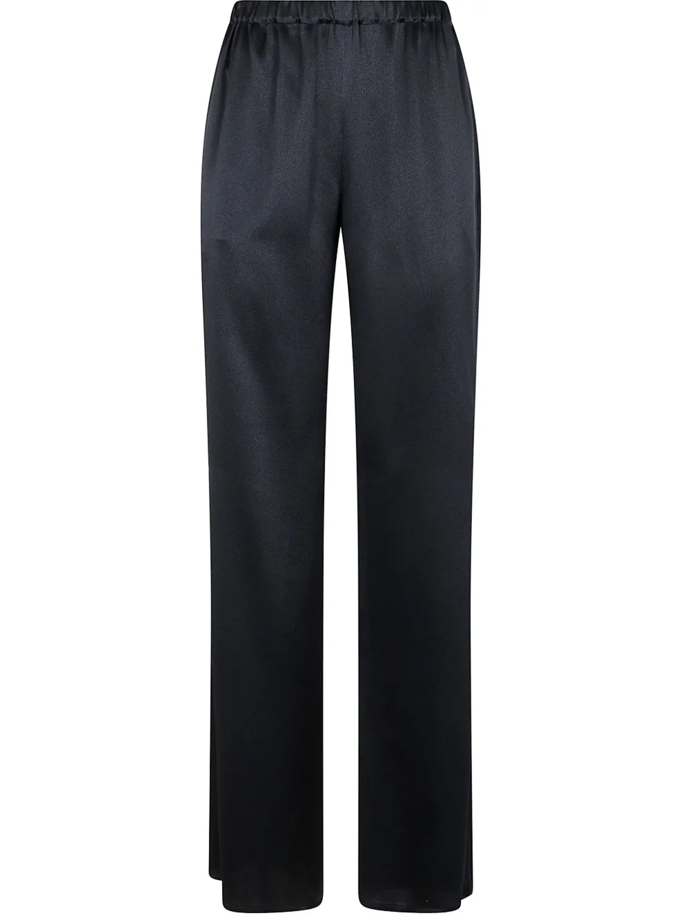 satin finish trousers