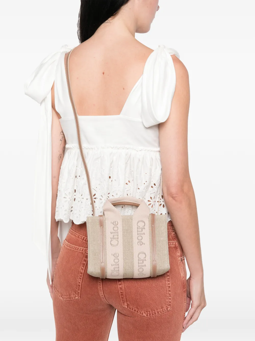 Chloé Woody shopper Beige