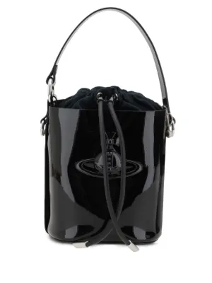関税込☆Vivienne Westwood★WESTWOODCHRISSY MEDIUM BUCKET BAG Vivienne Westwood Chrissy Small Bucket Bag Black / 100