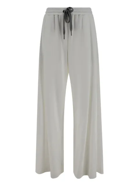 Brunello Cucinelli elasticated-waist palazzo trousers