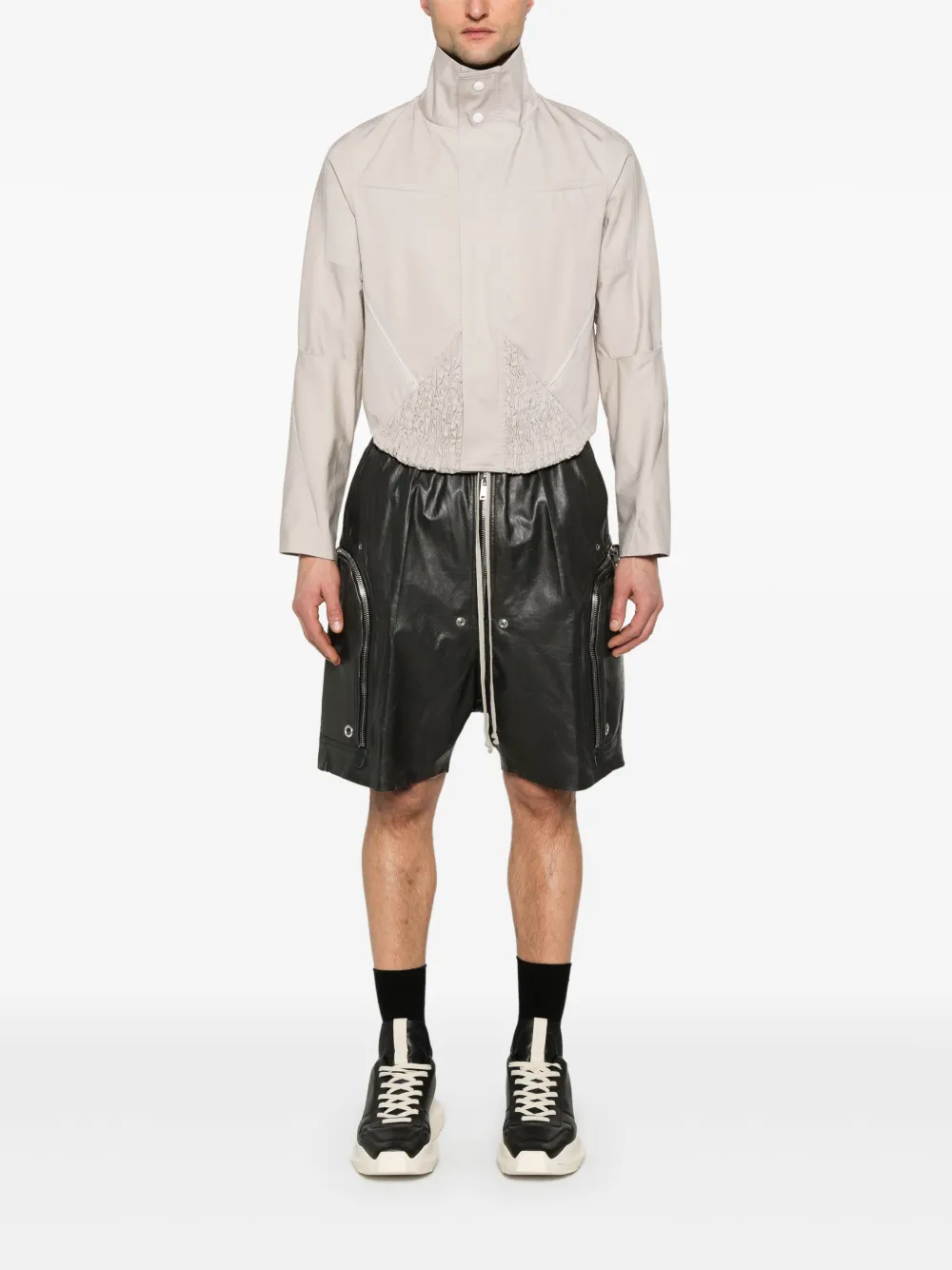 Rick Owens Bauhaus Bela shorts - Zwart