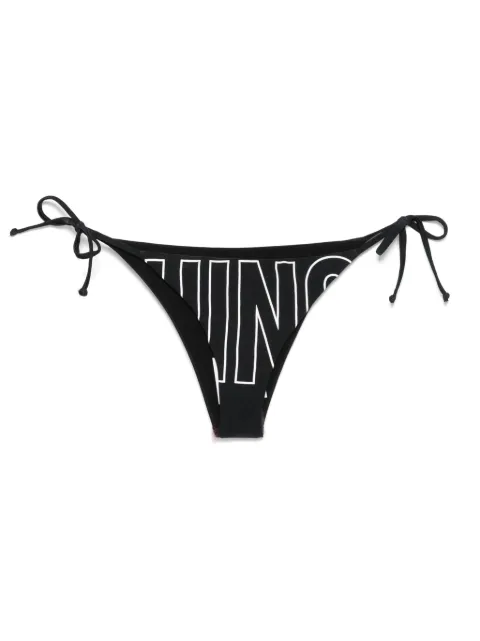 Moschino logo-print bikini bottom