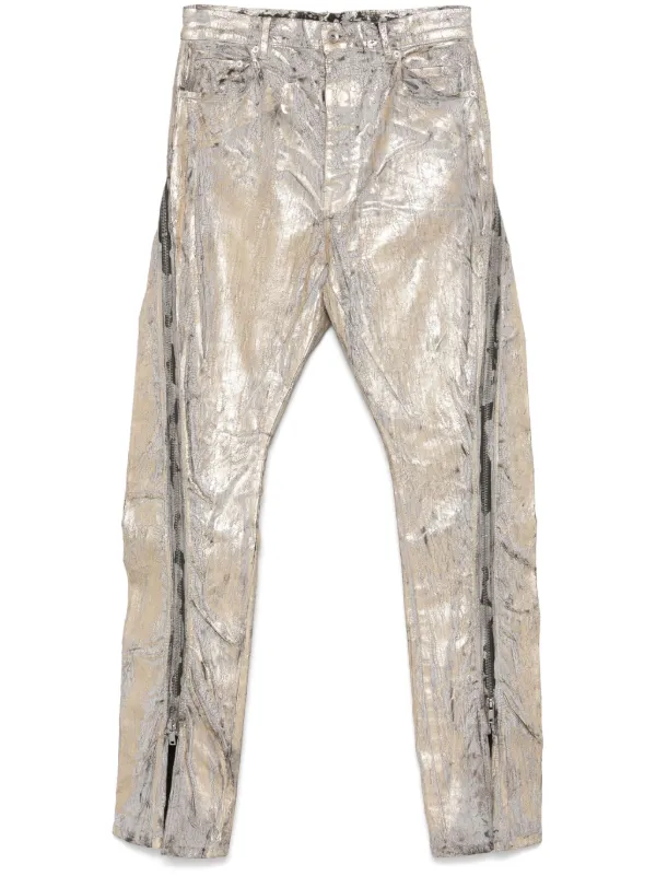 Rick Owens Bolan Banana パンツ | ゴールドトーン | FARFETCH JP