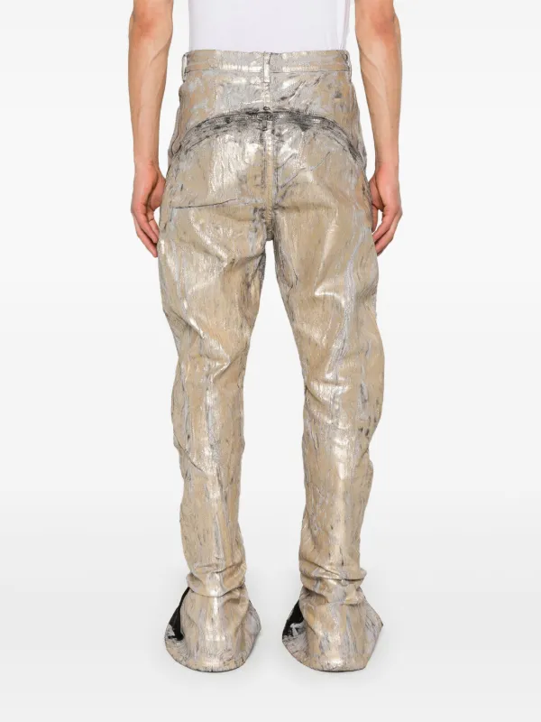パンツ rickowens BOLAN BANANA Rick Owens Bolan Banana パンツ | ゴールドトーン | FARFETCH JP