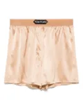 TOM FORD satin boxer shorts - Neutrals