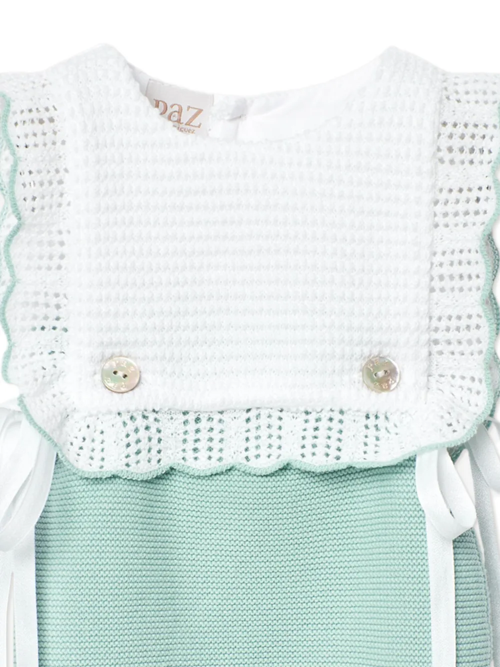 Paz Rodriguez Romper met bies Groen
