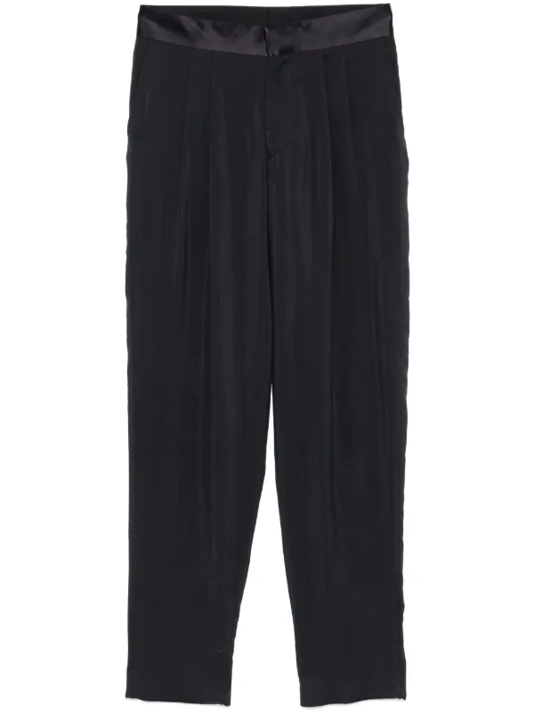 GIORGIO ARMANI 　メンズ テーパード調パンツ SIZE46 Giorgio Armani テーパードパンツ | ブルー | FARFETCH JP