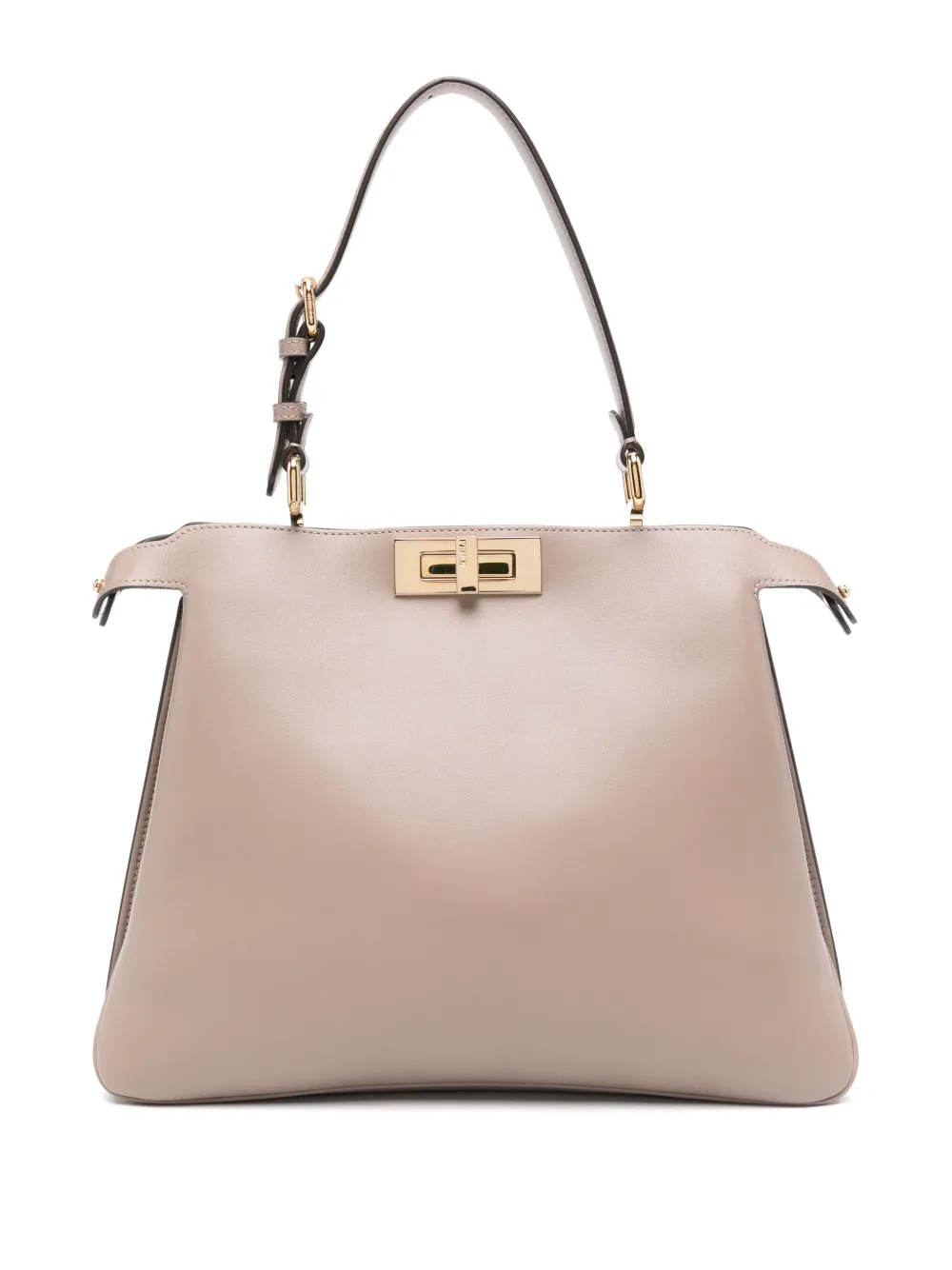 FENDI Peekaboo medium schoudertas Beige