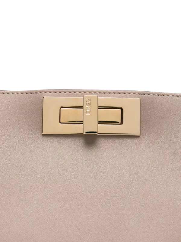 FENDI Medium Peekaboo Shoulder Bag | Neutrals | FARFETCH