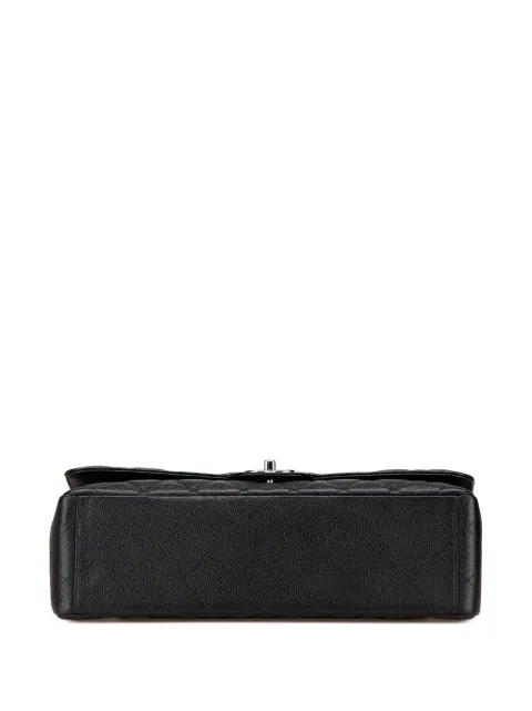 CHANEL Pre-Owned 2013-2014 Maxi Classic Caviar Double Flap shoulder bag 5M96C073SE2KTDHK - 2