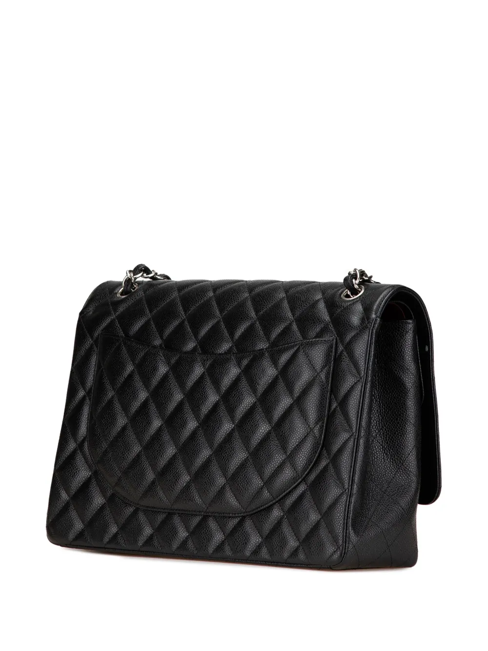 CHANEL Pre-Owned 2013-2014 Maxi Classic Caviar Double Flap shoulder bag | Pre-Owned | Image 2