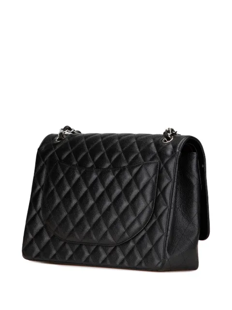 CHANEL Pre-Owned 2013-2014 Maxi Classic Caviar Double Flap shoulder bag 5M96C073SE2KTDHK - 1